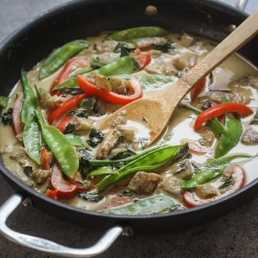 Thai Green Curry with Eggplant Recipe