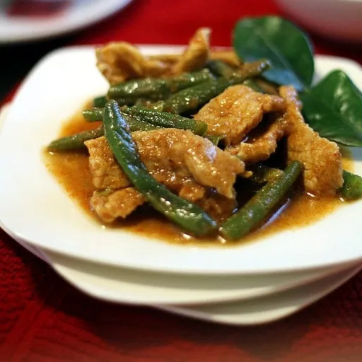 Thai Pork and Green Beans Recipe