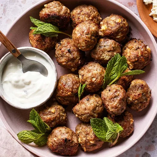 Greek Lamb Meatballs Recipe