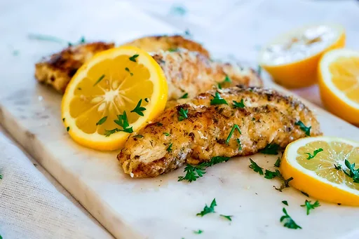 Pescado al limón chispeante