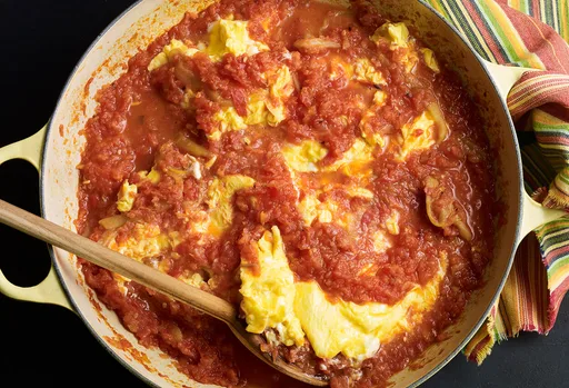 Eggs in Salsa Martajada