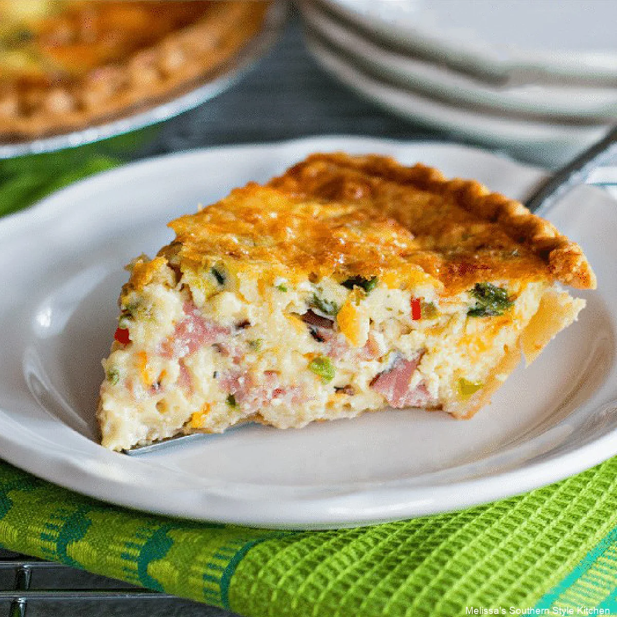 Western Omelet Quiche