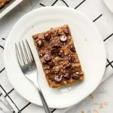 Healthy Banana Oatmeal Bars