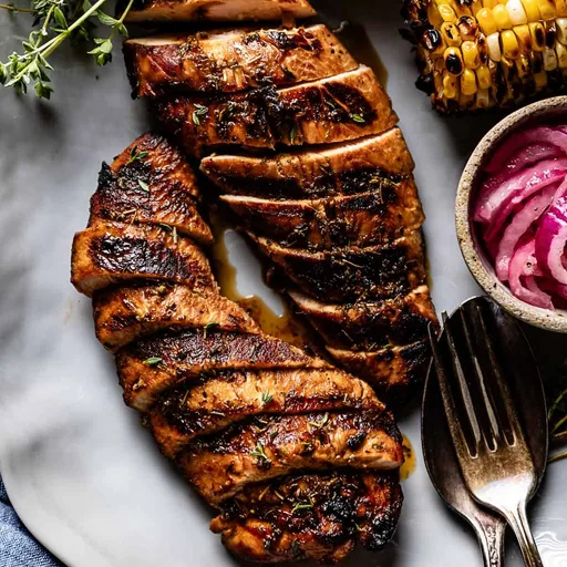 Receta de solomillo de pavo a la parrilla