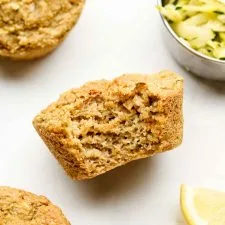 Healthy Lemon Zucchini Muffins