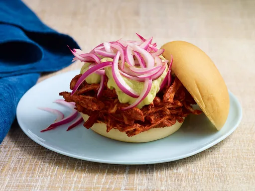 Sándwich rápido de pollo pibil
