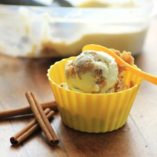 Apple Cinnamon Ice Cream Recipe
