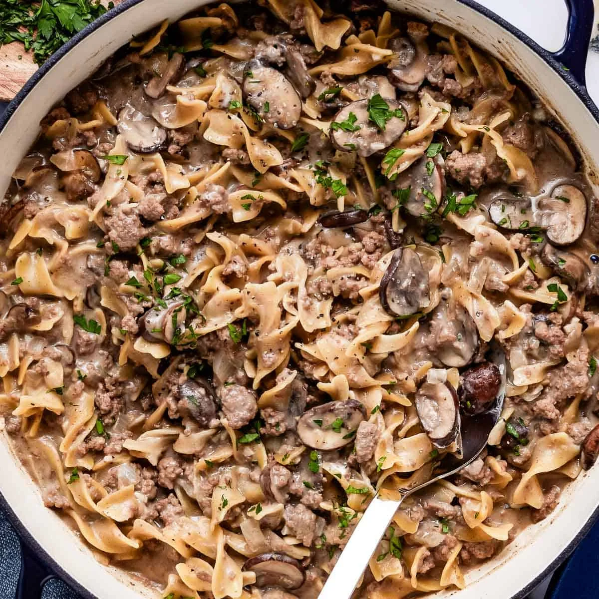 Ground Beef Stroganoff Recipe