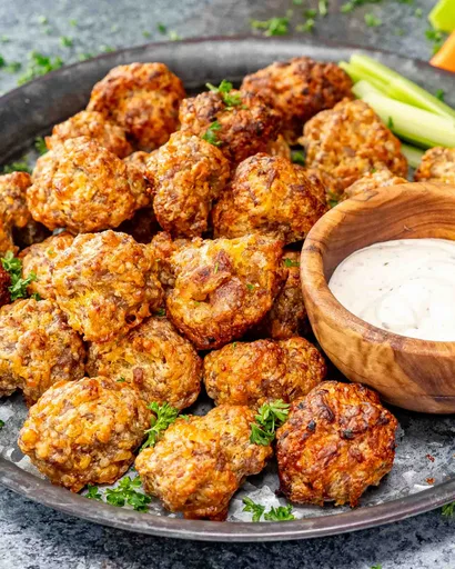 Bolitas de salchicha
