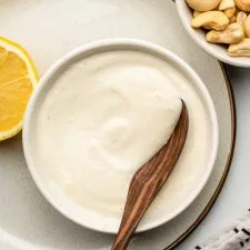 Crema de Anacardos con Vainilla y Arce
