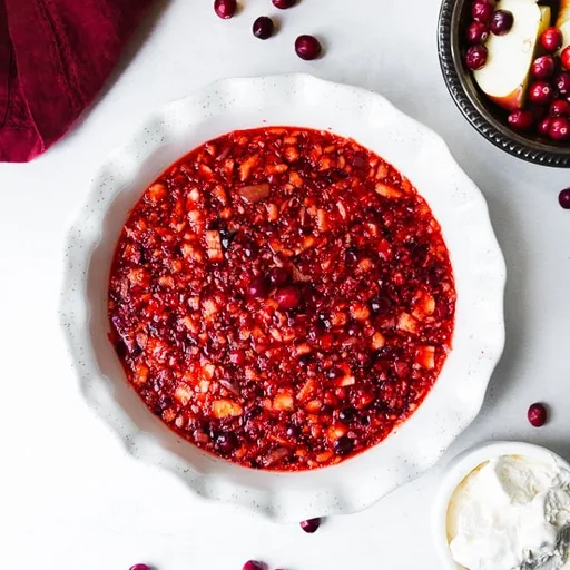 Christmas Cranberry Jello