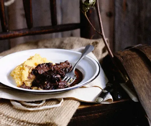 Carrilleras de cerdo al vino tinto