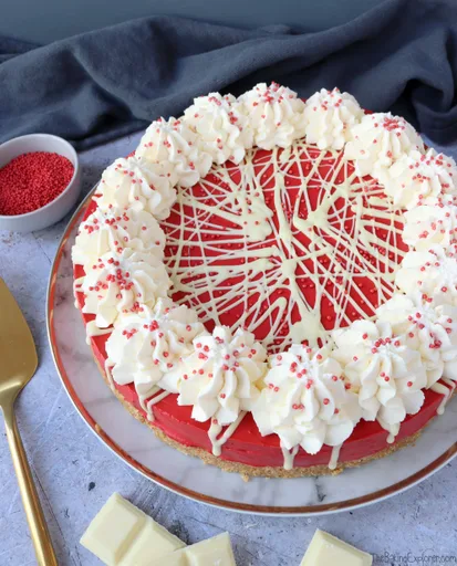Tarta de queso Red Velvet (sin horno)