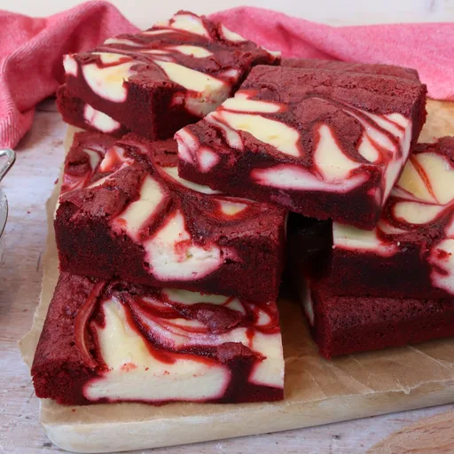 Red Velvet Cheesecake Brownies