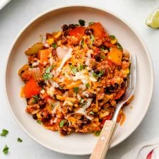Mexican Stuffed Pepper Casserole