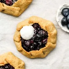 Mini Blueberry Galettes