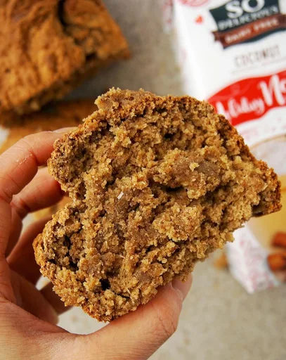 Oat Flour Banana Bread (Vegan + Gluten Free)