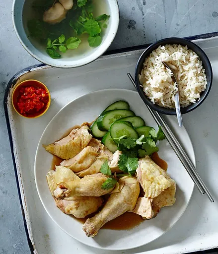 Guía de Tony Tan para hacer arroz con pollo Hainhainés