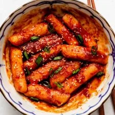 Pan Fried Tteokbokki
