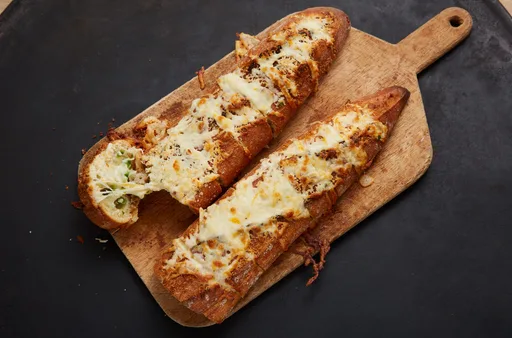 Jalapeño Garlic Cheesy Bread