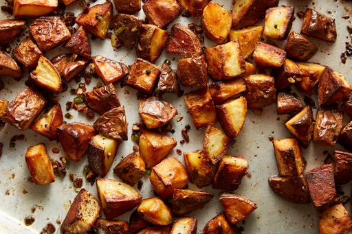 Jalapeño Garlic Crispy Potatoes
