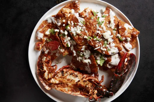 Lobster Chilaquiles