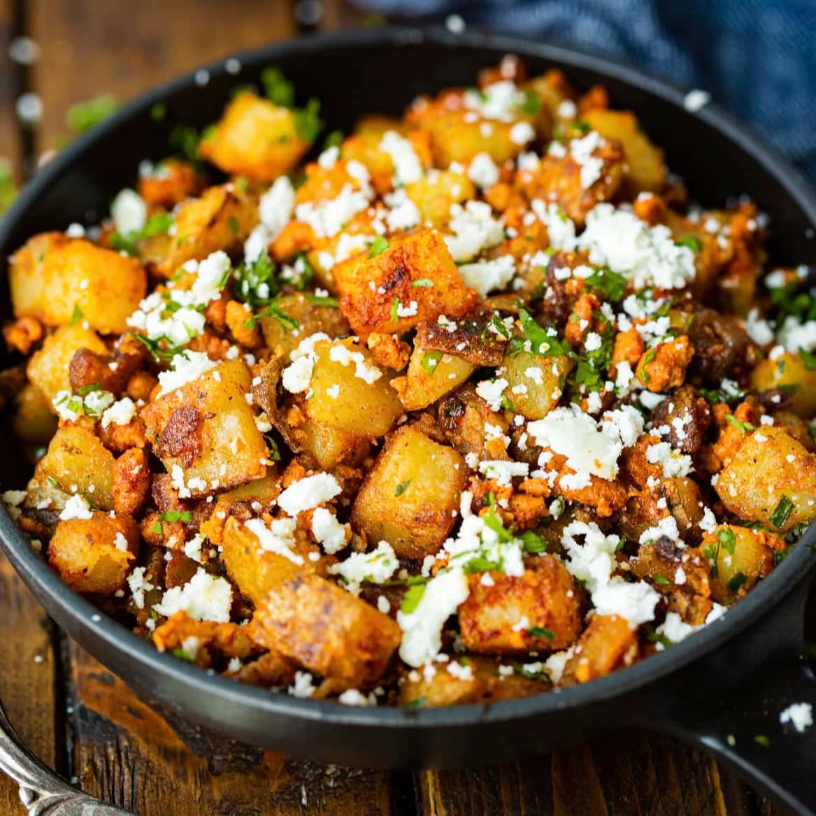 Easy Chorizo and Potatoes