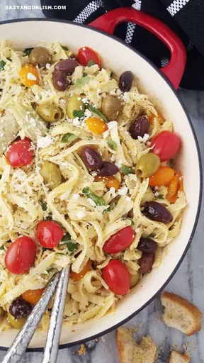 Pasta Mediterránea (15 Minutos)