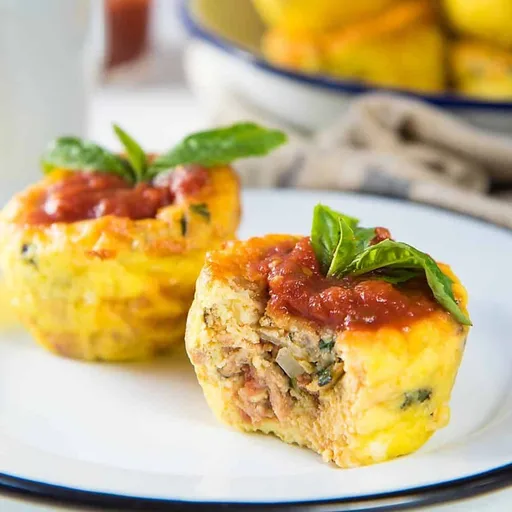 Pizza Egg Muffins (Breakfast Egg Muffins)
