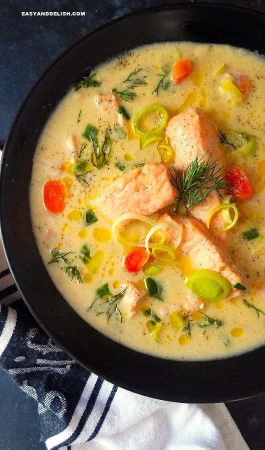 Norwegian Fish Soup Recipe (Fiskesuppe)