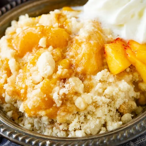 Easy Peach Cobbler
