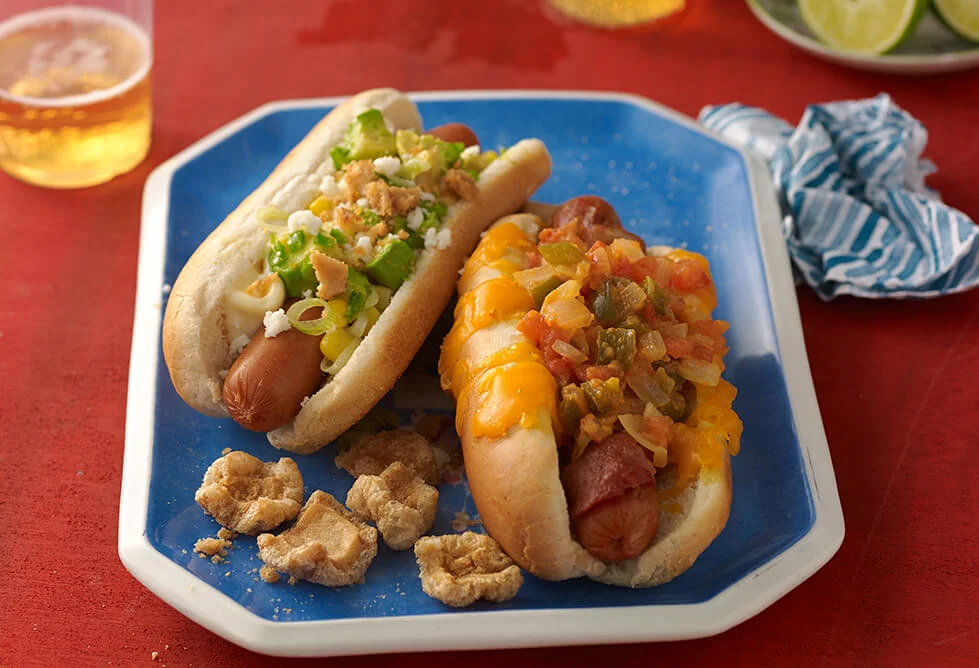 Mexican Dreamboat Hot Dogs