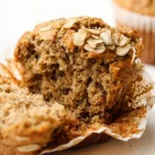 Muffins Veganos de Plátano en Licuadora