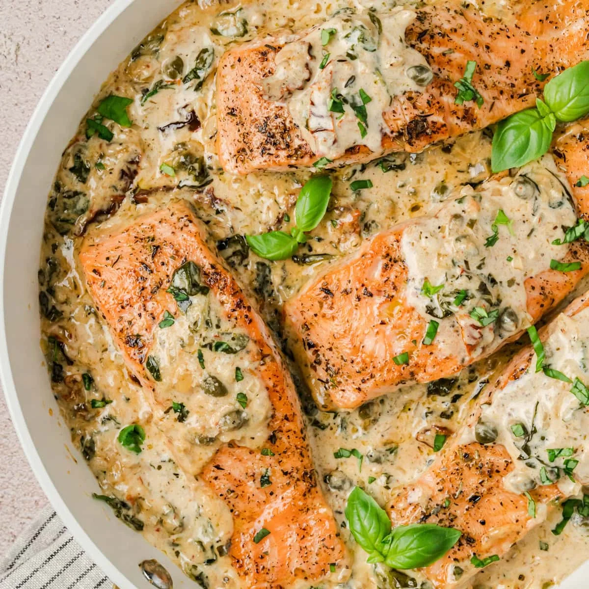 Creamy Tuscan Salmon