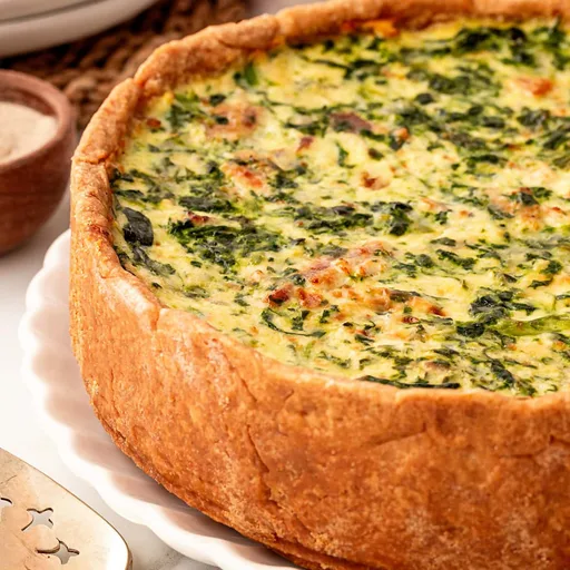 Receta de quiche hondo
