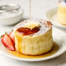 Vegan Fluffy Japanese Pancakes