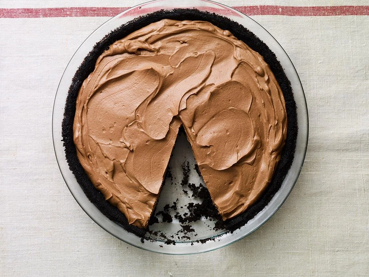 No Bake Chocolate Pie