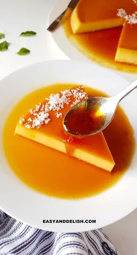 Receita de pudim de coco
