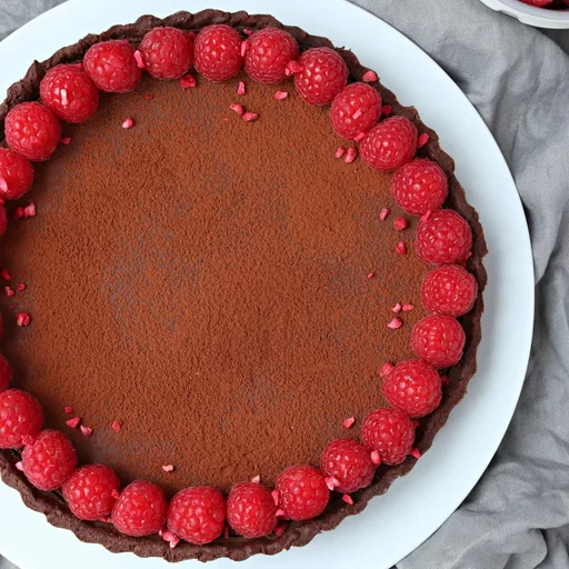 Tarta vegana de chocolate