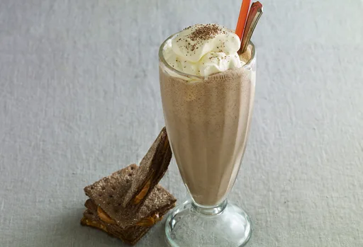 Overloaded Mexican Chocolate Milkshake