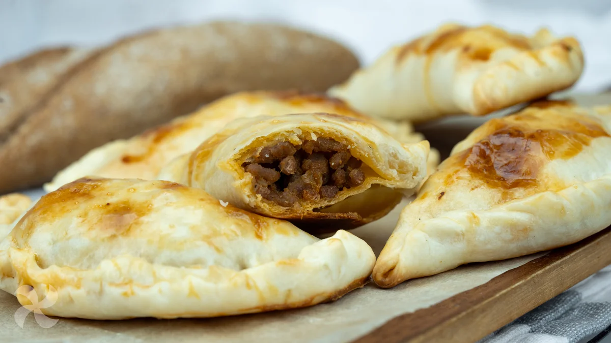 Empanadillas caseras de carne picada