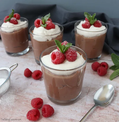 Vegan Chocolate Mousse Pots