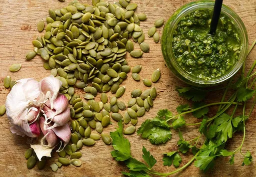 Pepita and Cilantro Pesto