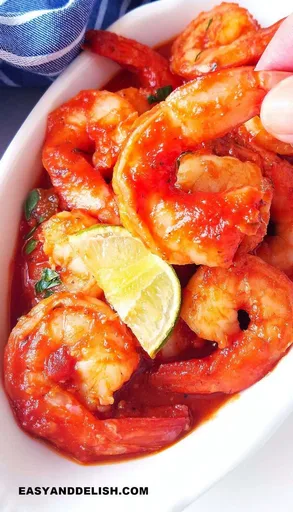 Langostinos a la diabla