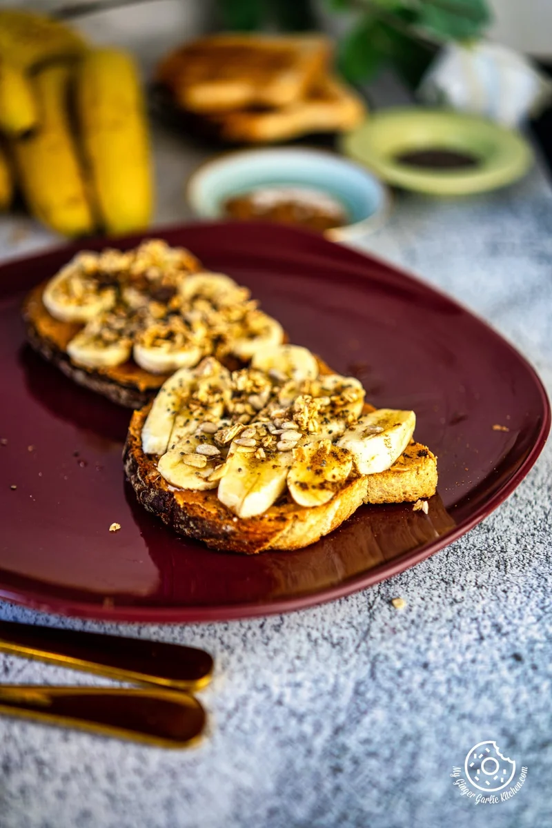 Peanut Butter Banana Toast