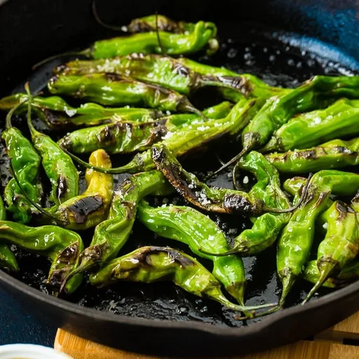 Blistered Shishito Peppers