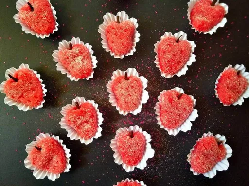 4-Ingredient Strawberry Brigadeiros (Moranguinho)