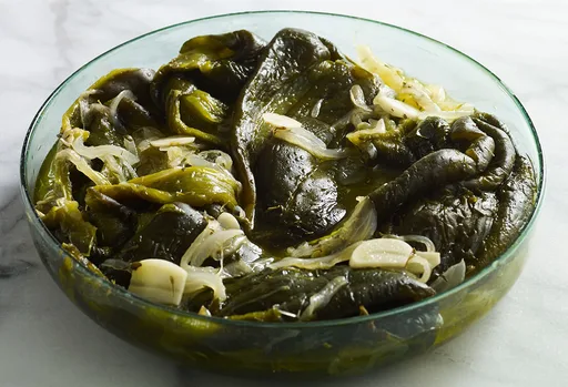 Pickled Poblanos
