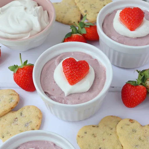 Vegan Strawberry Mousse