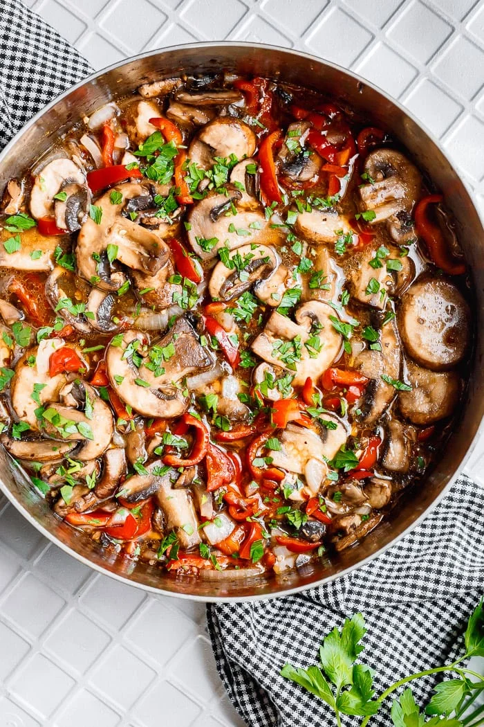 Italian Sauteed Mushrooms Recipe